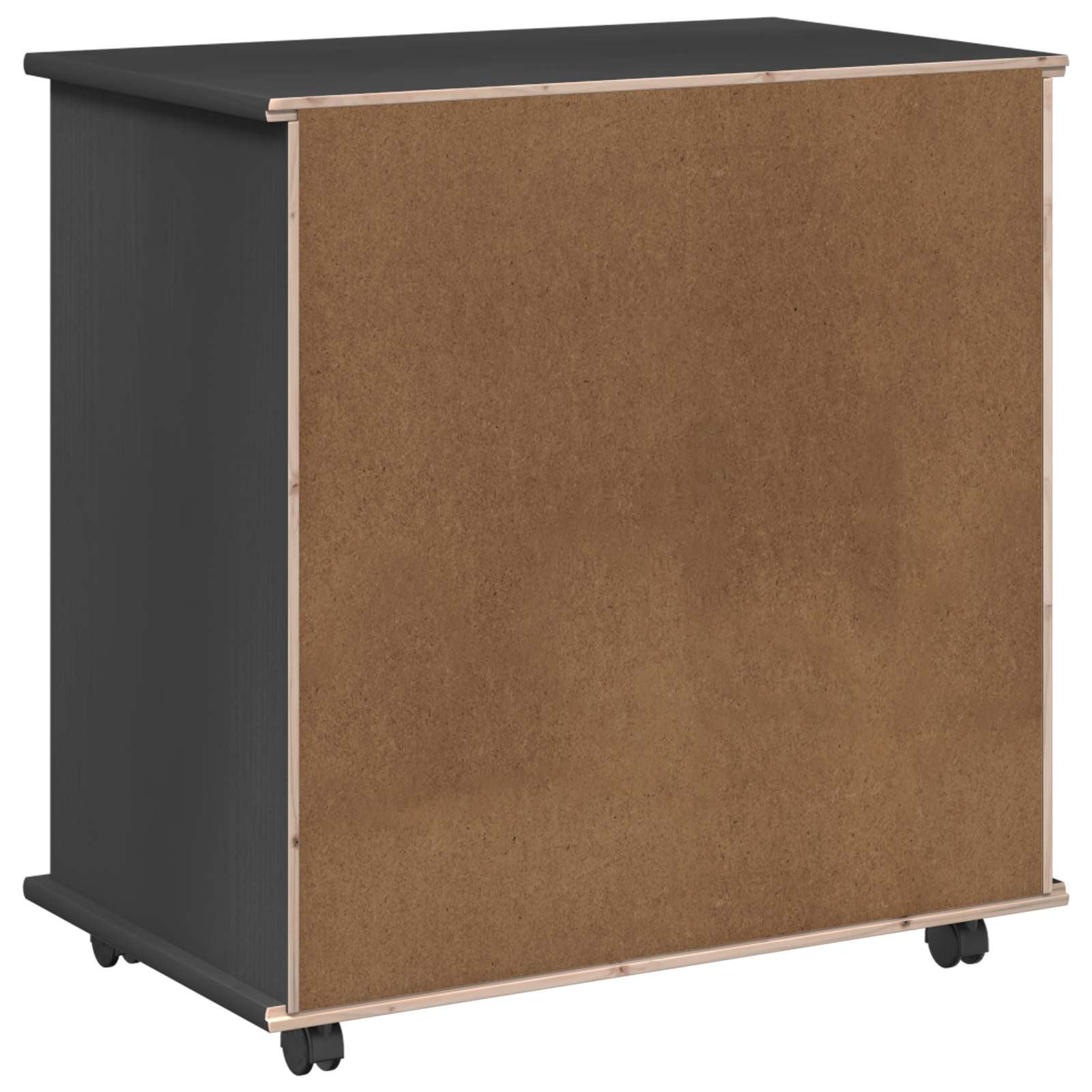 Mobile con Ruote con ruota Grigio 63,5 x 39 x 65,5 cm | homemem39