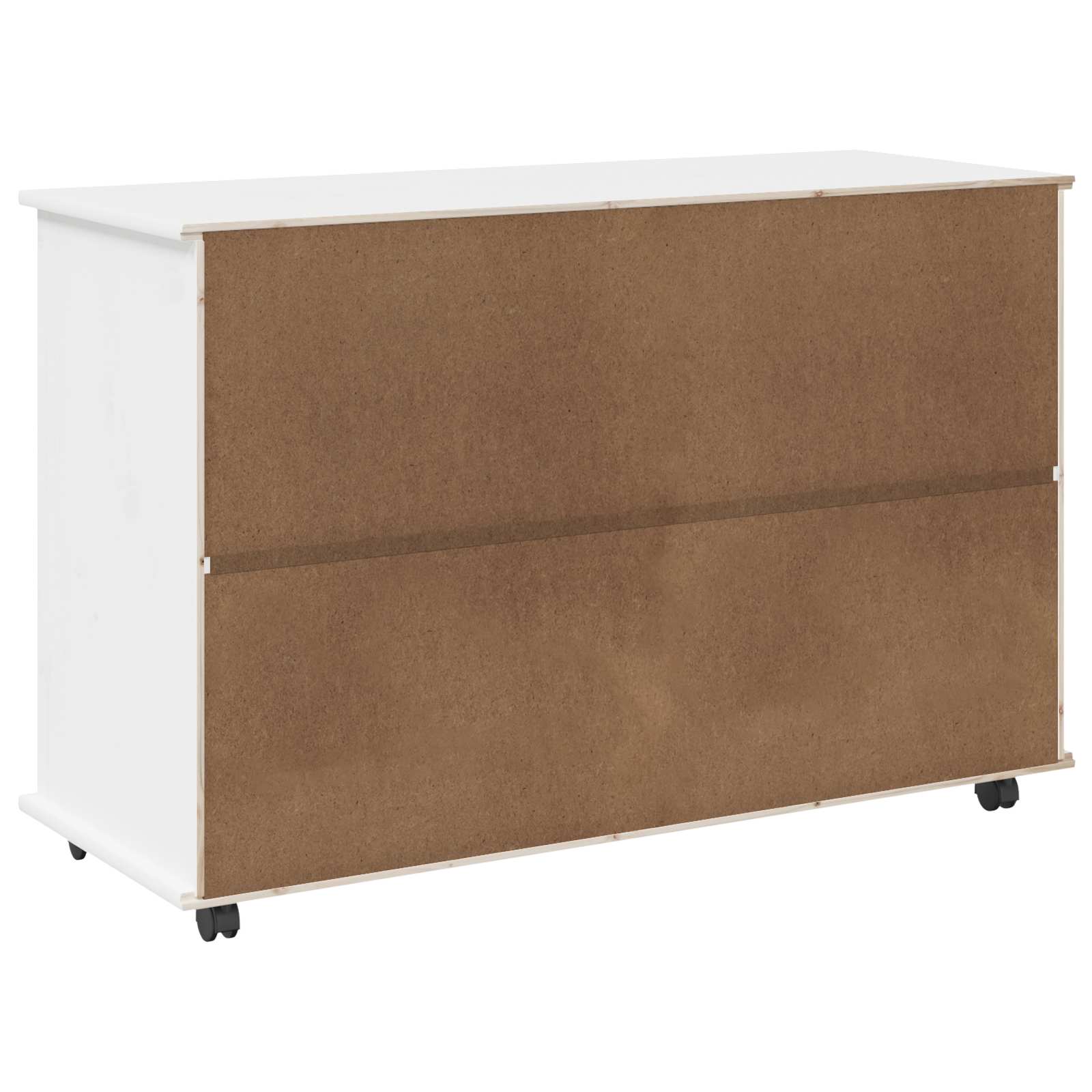Mobile con Ruote con ruota Bianco 100 x 39 x 65,5 cm | homemem39