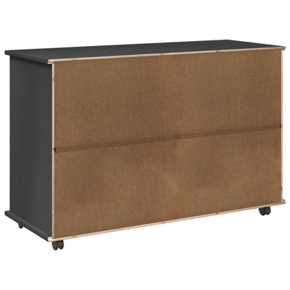 Mobile con Ruote con ruota Grigio 100 x 39 x 65,5 cm | homemem39