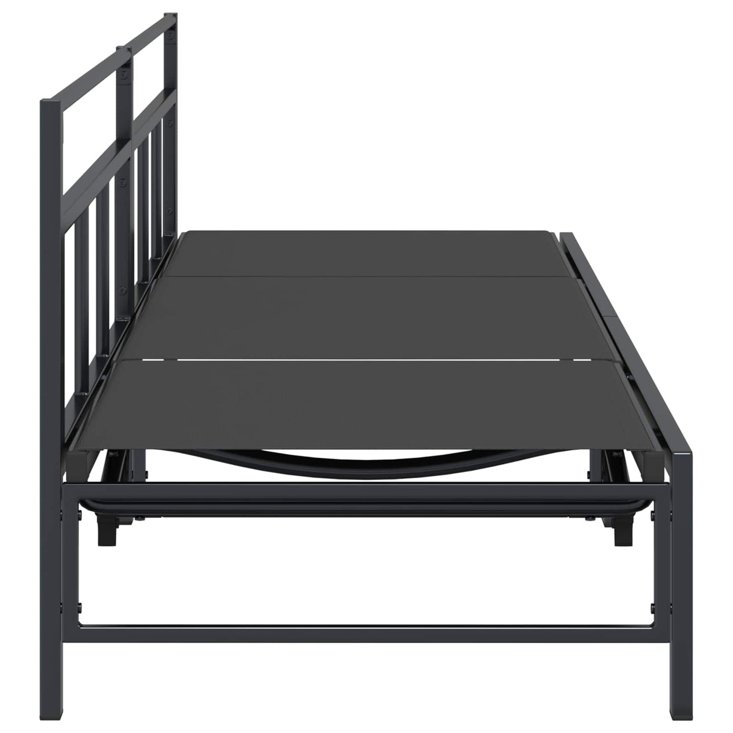 Lettino da sole Nero 200 x 62 x 59,5 cm Textilene | homemem39