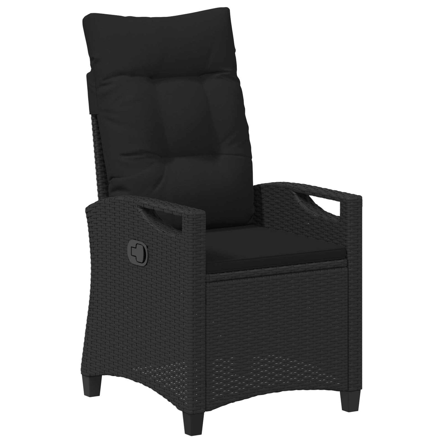 Sedia da Giardino 2 pcs Nero 56 x 64 x 94 cm | homemem39