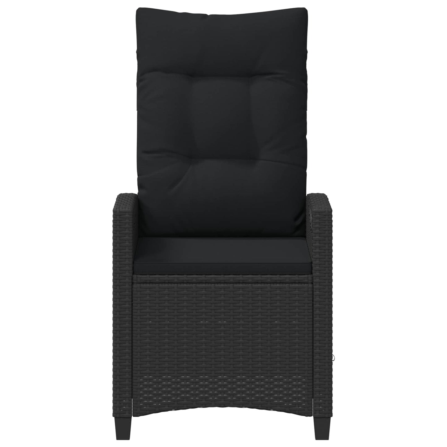 Sedia da Giardino 2 pcs Nero 56 x 64 x 94 cm | homemem39