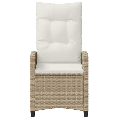 Sedia da Giardino 2 pcs Beige e Crema 56 x 60 x 112 cm | homemem39
