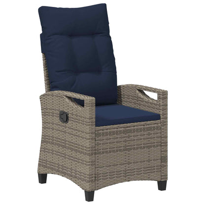Sedia da giardino reclinabile 56 x 60 x 112 cm acciaio | homemem39