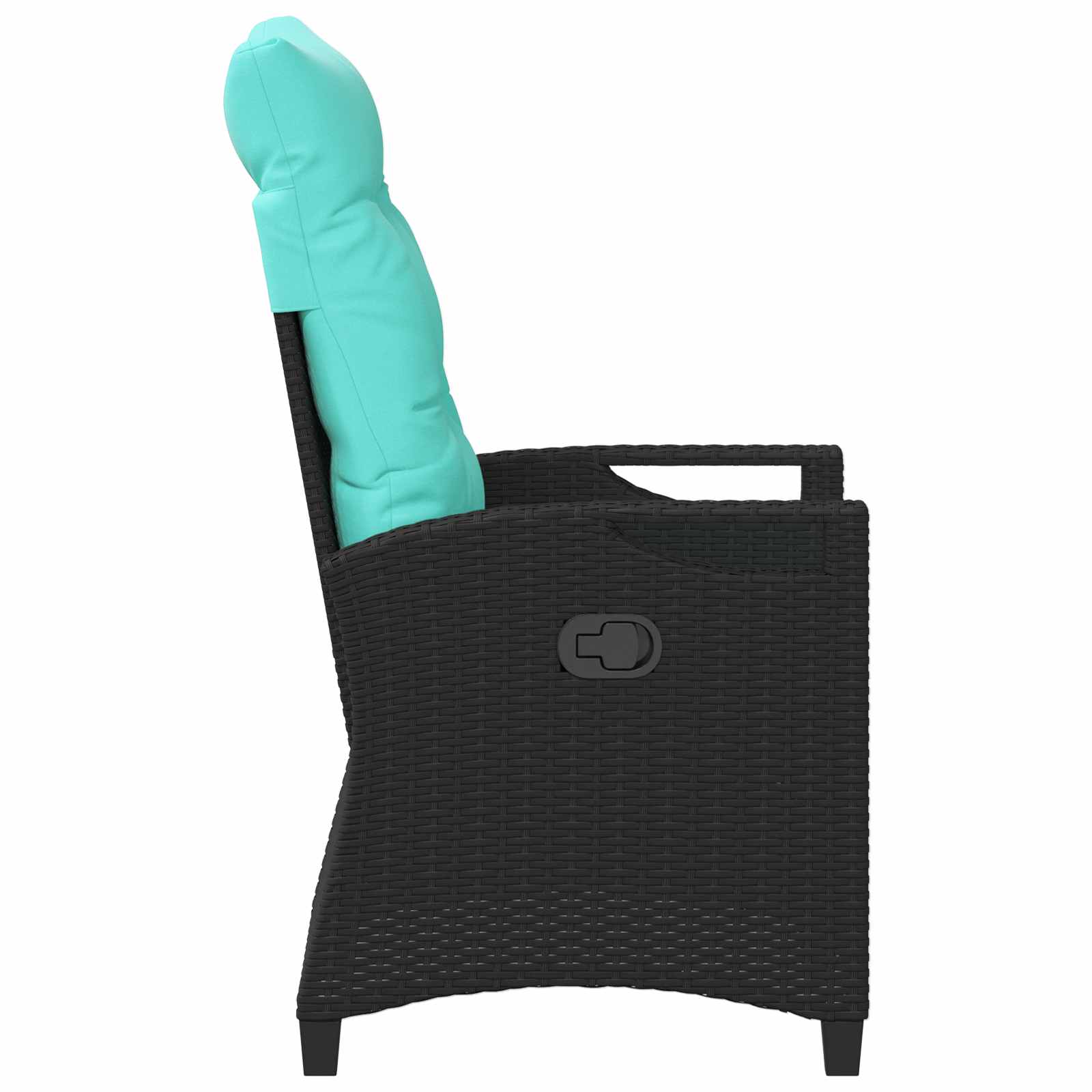 Sedia da giardino reclinabile 56 x 60 x 112 cm acciaio | homemem39