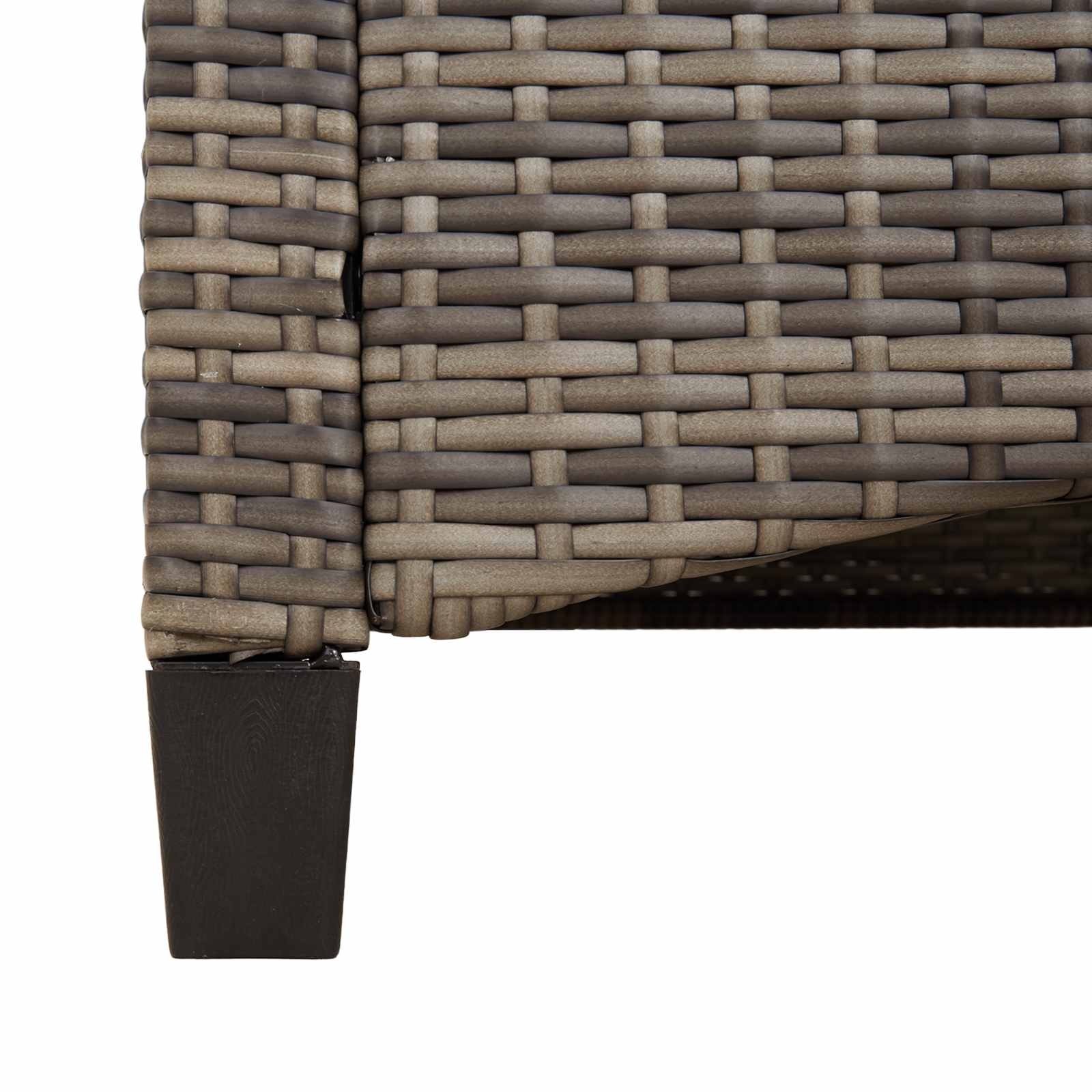 Panchina da giardino Grigio e Grigio Scuro 105 x 60 x 112 cm | homemem39