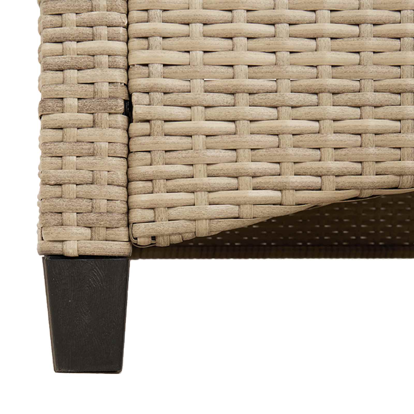 Panchina da giardino Beige e Crema 105 x 60 x 112 cm | homemem39