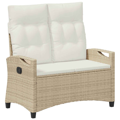 Panchina da giardino Beige e Crema 105 x 60 x 112 cm | homemem39