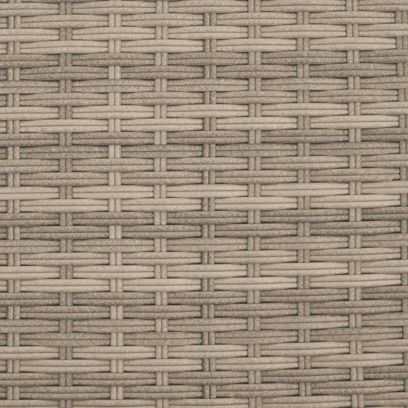 Panchina da giardino con cuscino 105 x 60 x 112 cm acciaio | homemem39