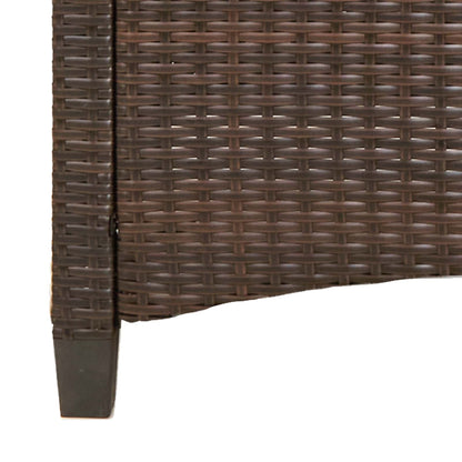 Panchina da giardino Marrone e Rosso 105 x 60 x 112 cm | homemem39