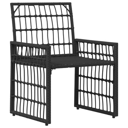 Set di Mobili da Esterno 3 pcs Nero e Grigio scuro | homemem39