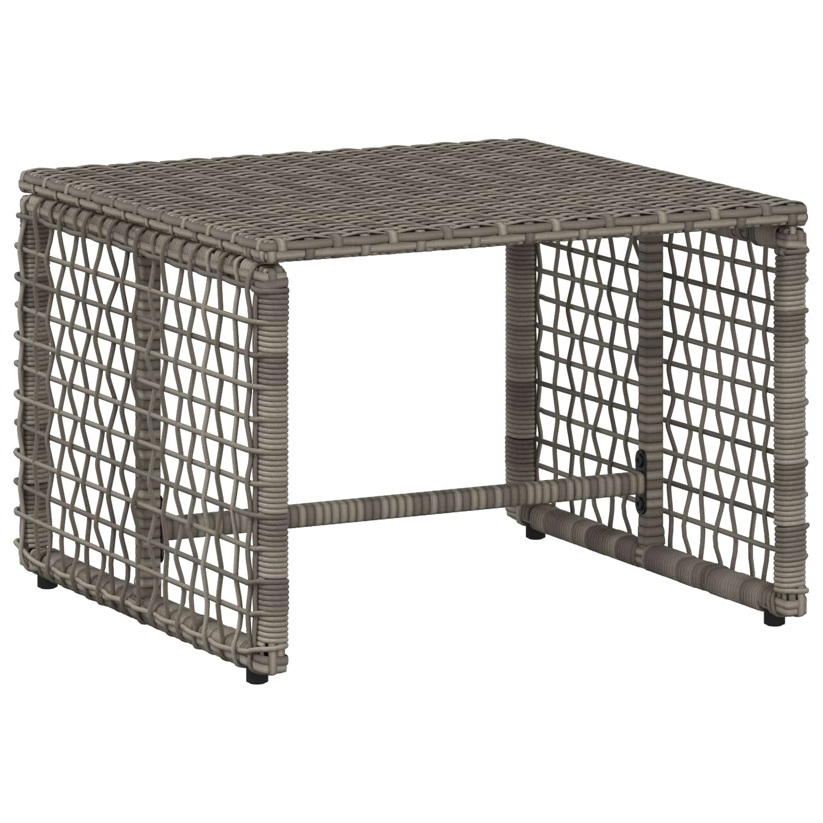 Set di Mobili da Esterno con cuscino 5 pcs Grigio | homemem39