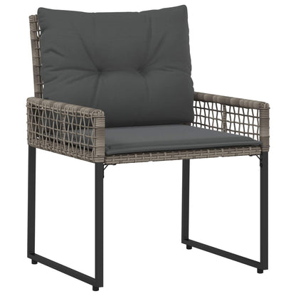 Set di Mobili da Esterno con cuscino 3 pcs Grigio | homemem39