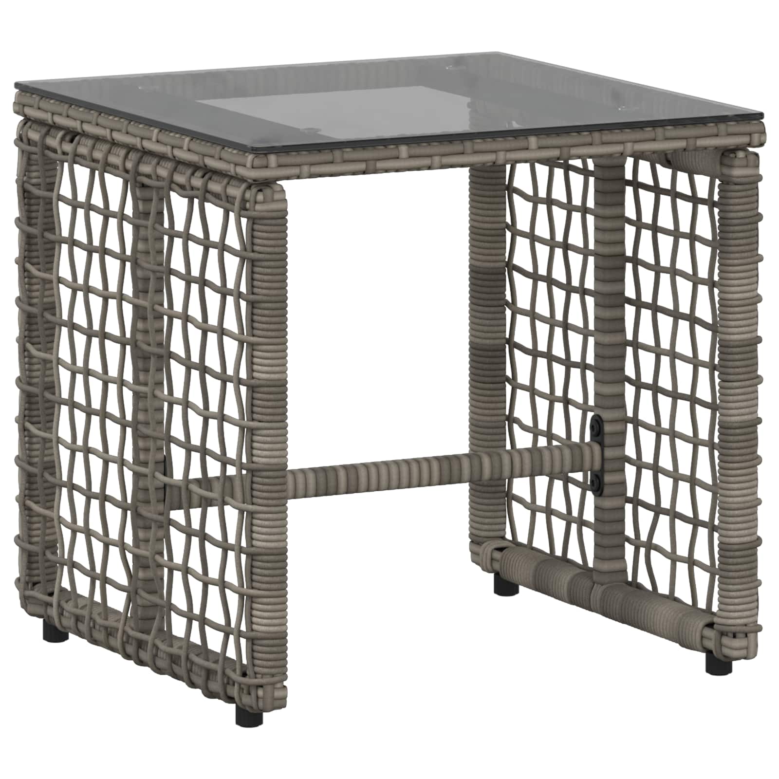 Set di Mobili da Esterno con cuscino 3 pcs Grigio | homemem39