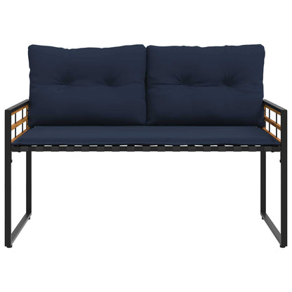 Set di Mobili da Esterno con cuscino 4 pcs Navy | homemem39