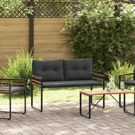 Panchetta in Legno a Strati Grigio tenue 114 x 55 x 77 cm | homemem39