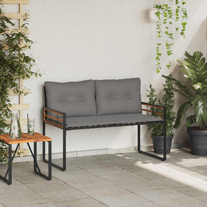Panchetta in Legno a Strati Grigio chiaro 114 x 55 x 77 cm