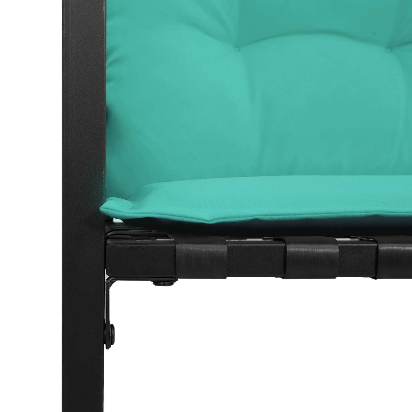 Panchetta in Legno a Strati Turchese 114 x 55 x 77 cm | homemem39