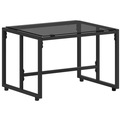 Set di Mobili con cuscino 3 pcs Nero e Turchese Rattan