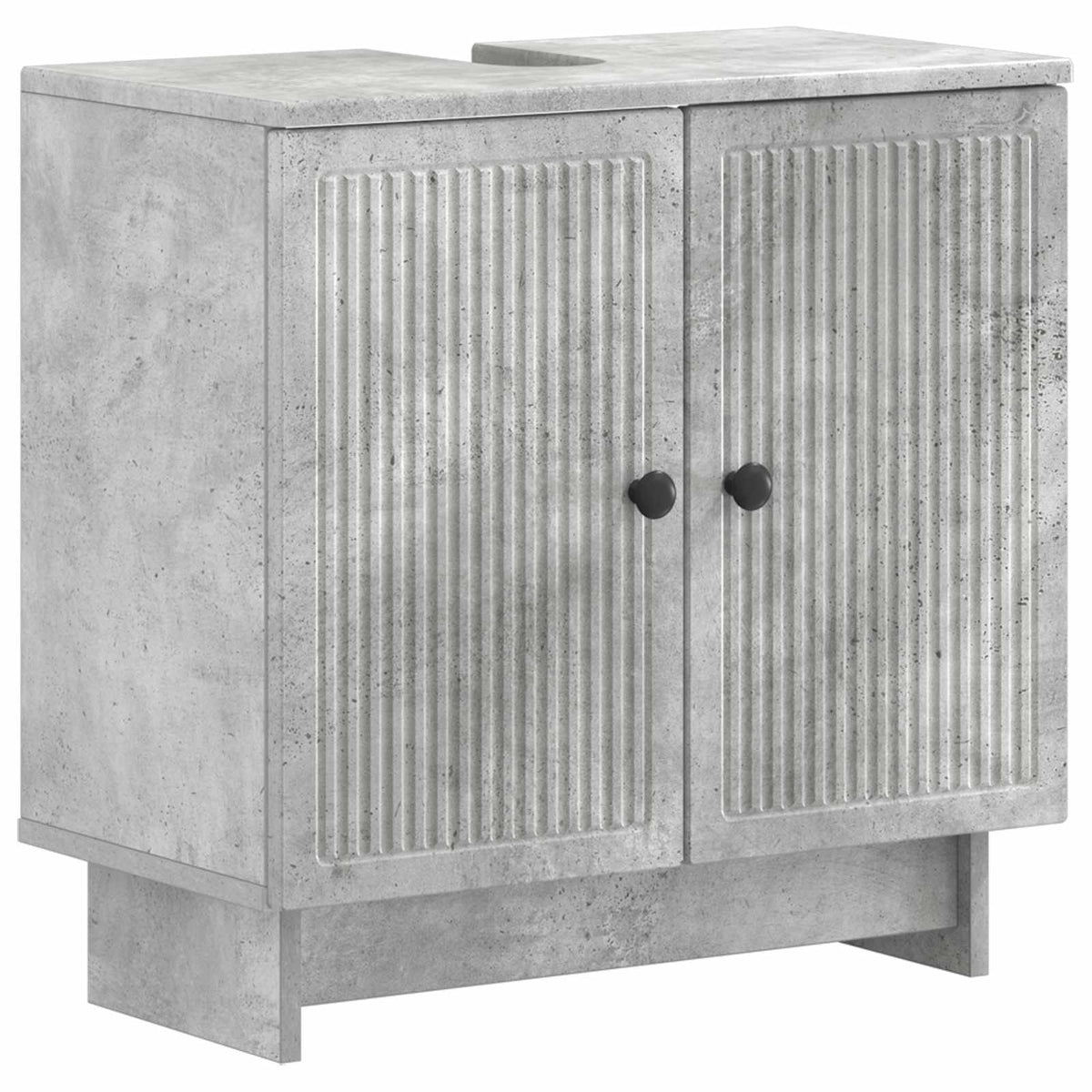 Armadio per Lavabo da Bagno EDE Grigio Cemento