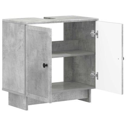 Armadio per Lavabo da Bagno EDE Grigio Cemento | homemem39