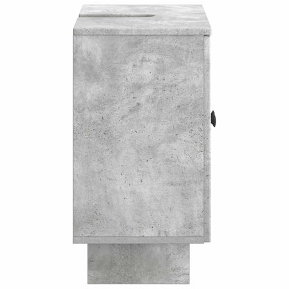 Armadio per Lavabo da Bagno EDE Grigio Cemento