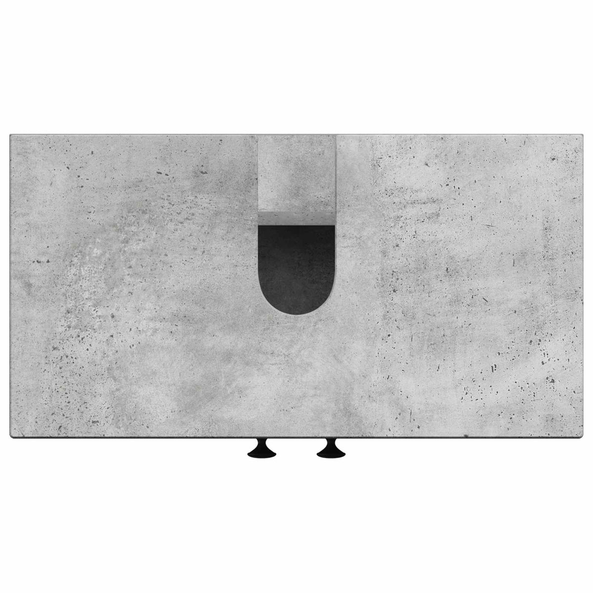 Armadio per Lavabo da Bagno EDE Grigio Cemento