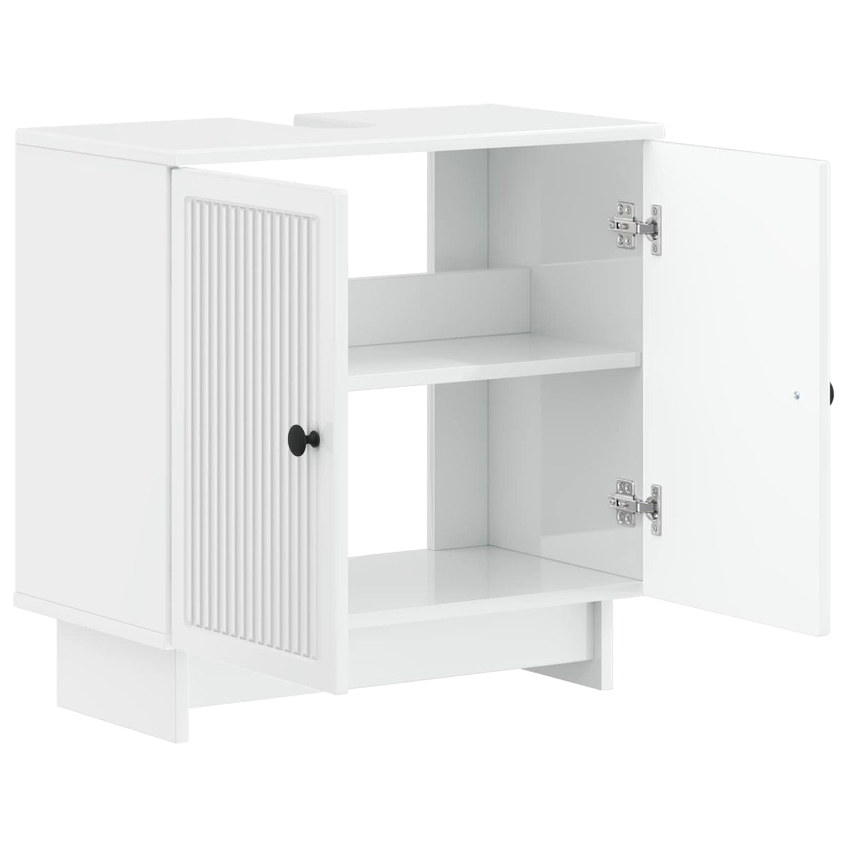 Armadio per Lavabo da Bagno EDE Bianco Lucido