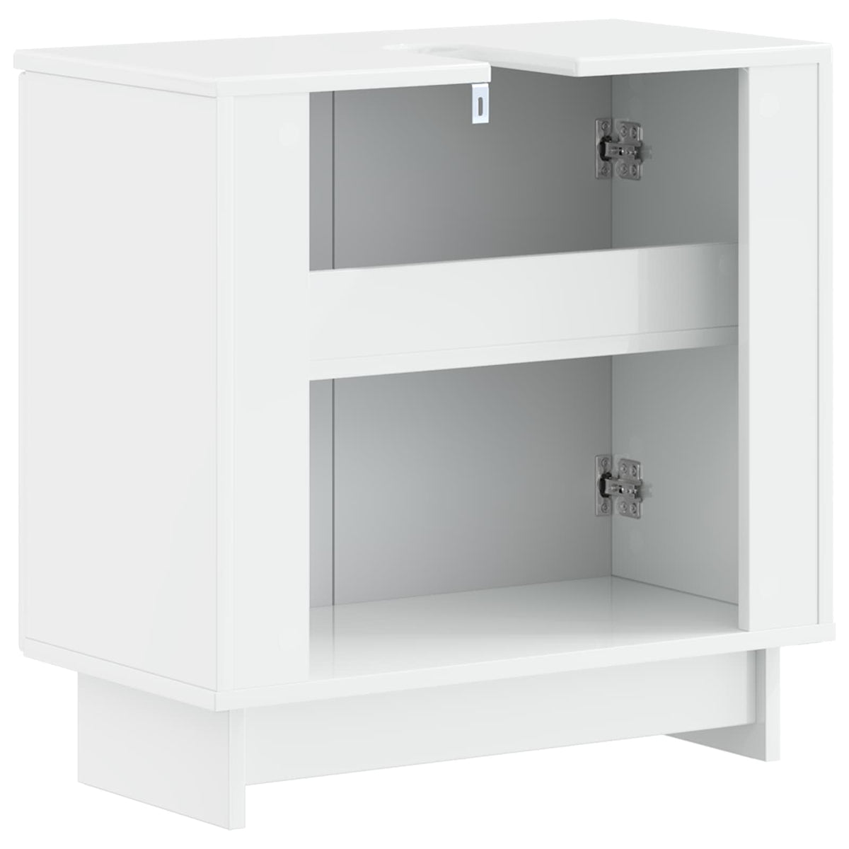 Armadio per Lavabo da Bagno EDE Bianco Lucido