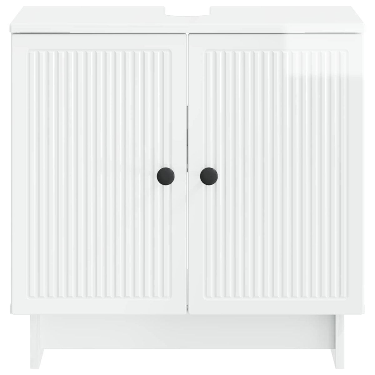 Armadio per Lavabo da Bagno EDE Bianco Lucido