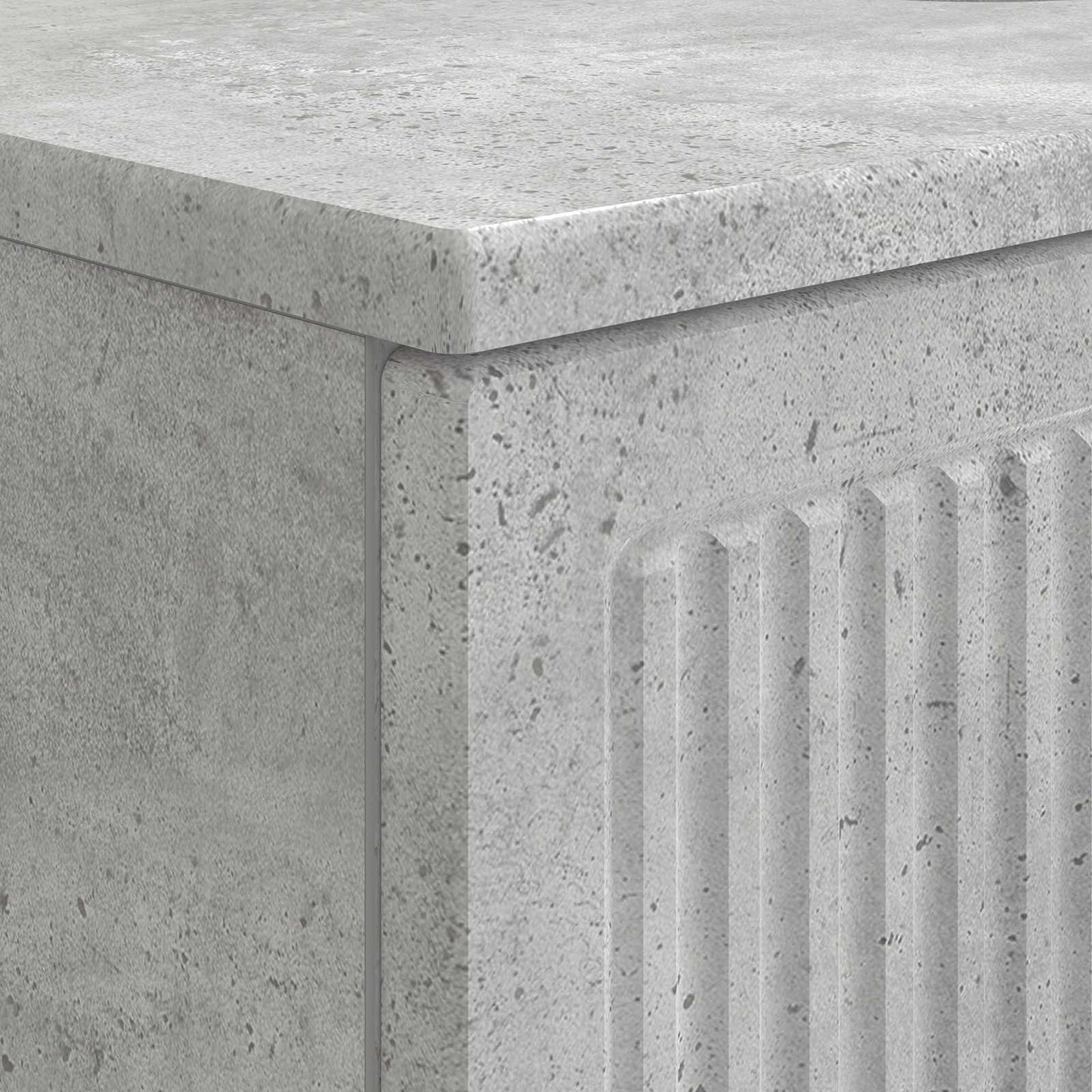 Armadio per Lavabo da Bagno EDE Grigio Cemento 82 x 41 x 59 cm | homemem39