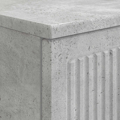 Armadio per Lavabo da Bagno EDE Grigio Cemento 82 x 41 x 59 cm