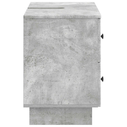 Armadio per Lavabo da Bagno EDE Grigio Cemento 82 x 41 x 59 cm
