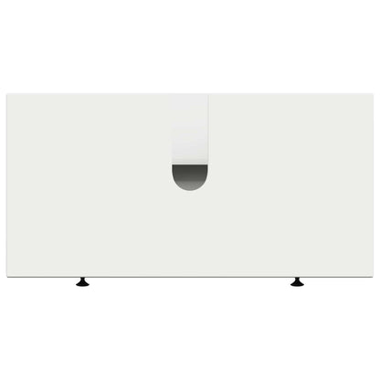 Armadio per Lavabo da Bagno EDE Bianco Lucido 82 x 41 x 59 cm
