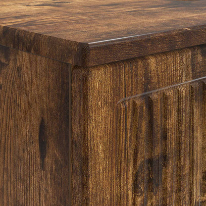 Armadio per Lavabo da Bagno EDE Rovere Fumo 82 x 41 x 59 cm