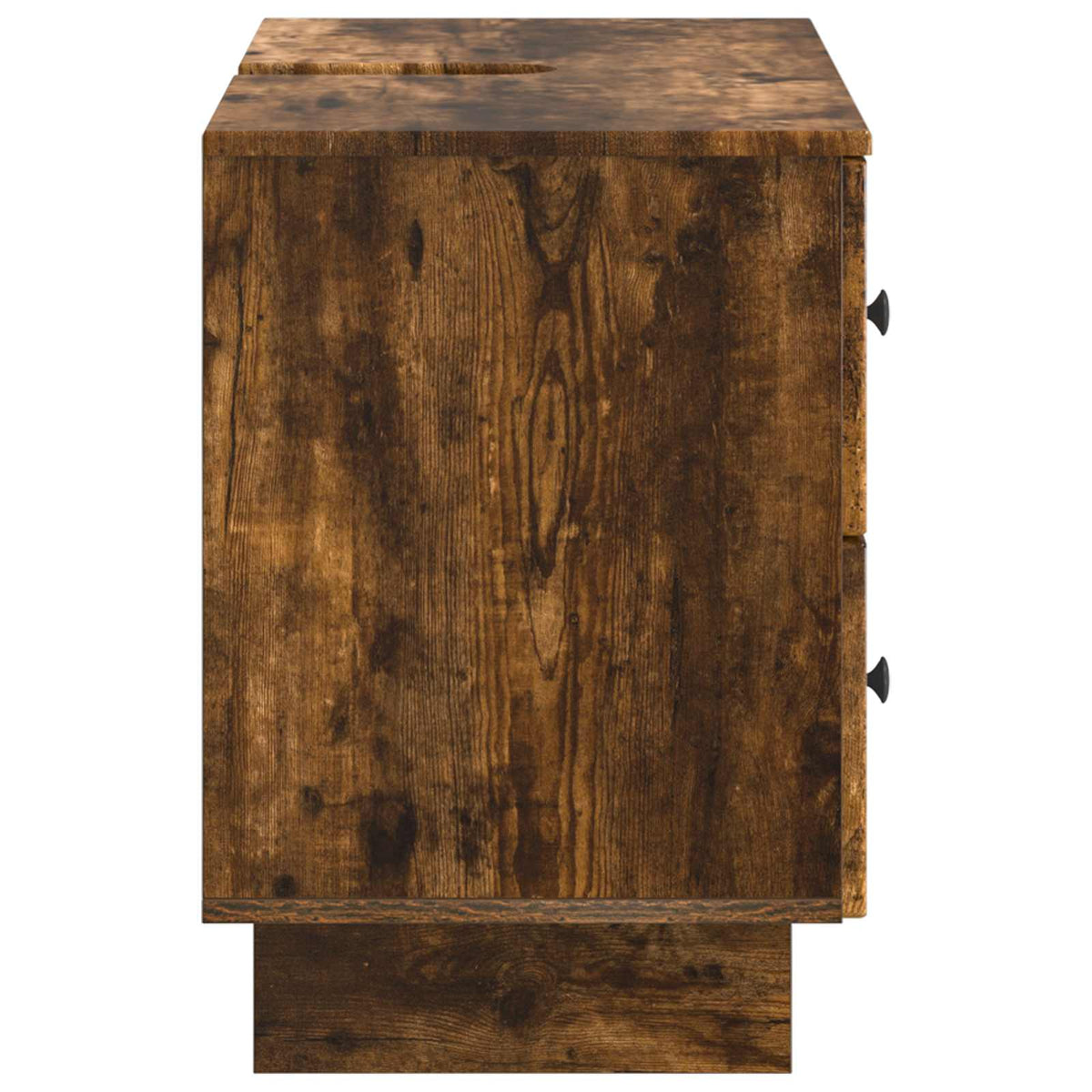 Armadio per Lavabo da Bagno EDE Rovere Fumo 82 x 41 x 59 cm