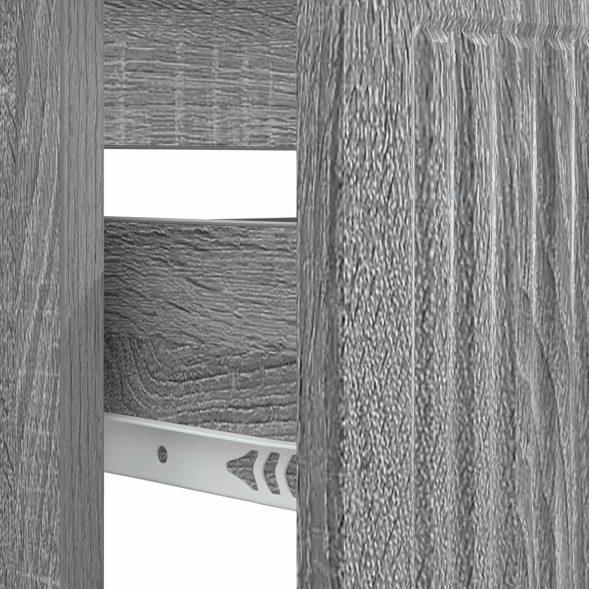 Armadio per Lavabo da Bagno EDE Sonoma grigio 82 x 41 x 59 cm
