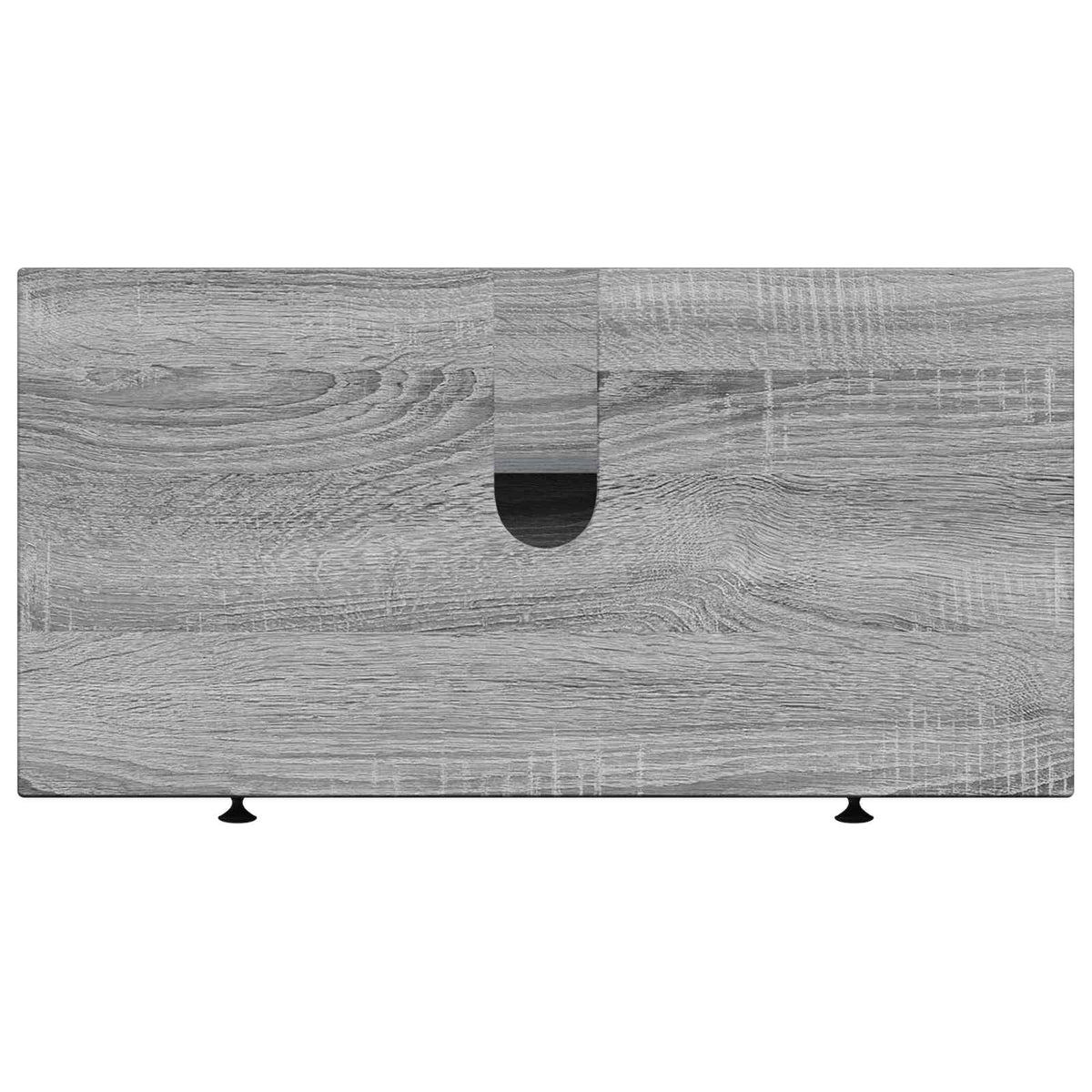 Armadio per Lavabo da Bagno EDE Sonoma grigio 82 x 41 x 59 cm