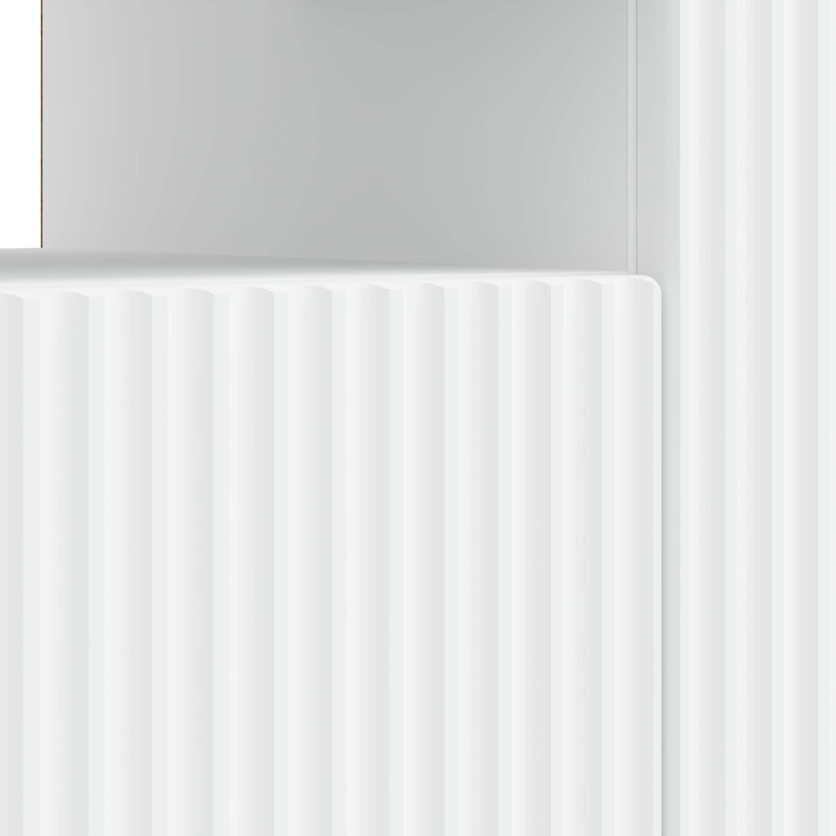 Mobile TV LED EDE 153 x 35 x 43 cm Bianco Legno ingegnerizzato