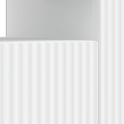 Mobile TV LED EDE 153 x 35 x 43 cm Bianco Legno ingegnerizzato