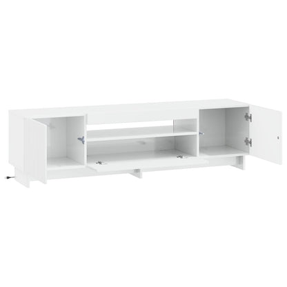 Mobile TV LED EDE 153 x 35 x 43 cm Bianco Lucido