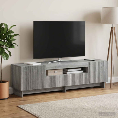 Mobile TV LED EDE 153 x 35 x 43 cm Sonoma grigio