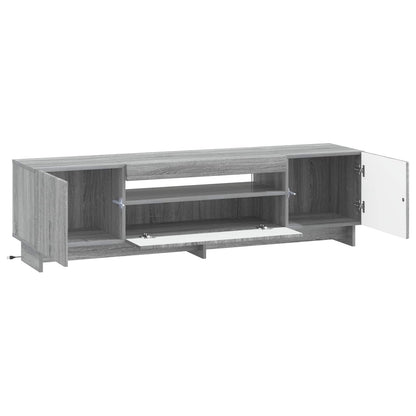 Mobile TV LED EDE 153 x 35 x 43 cm Sonoma grigio