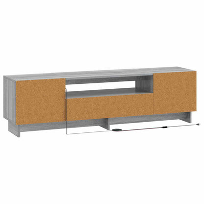 Mobile TV LED EDE 153 x 35 x 43 cm Sonoma grigio