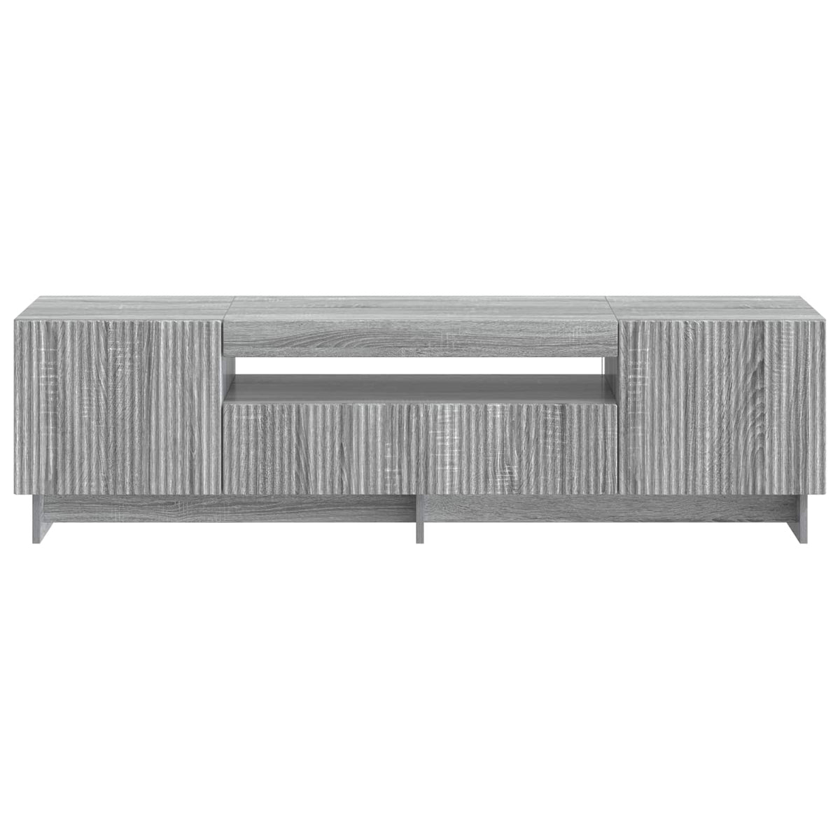 Mobile TV LED EDE 153 x 35 x 43 cm Sonoma grigio