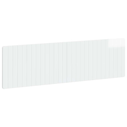 Testiera da Muro ZWOLLE Bianco Lucido Legno ingegnerizzato - homemem39