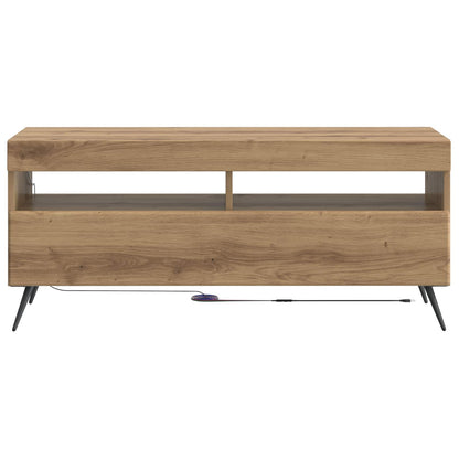 Mobile TV LED Rovere Artigianale Legno ingegnerizzato | homemem39