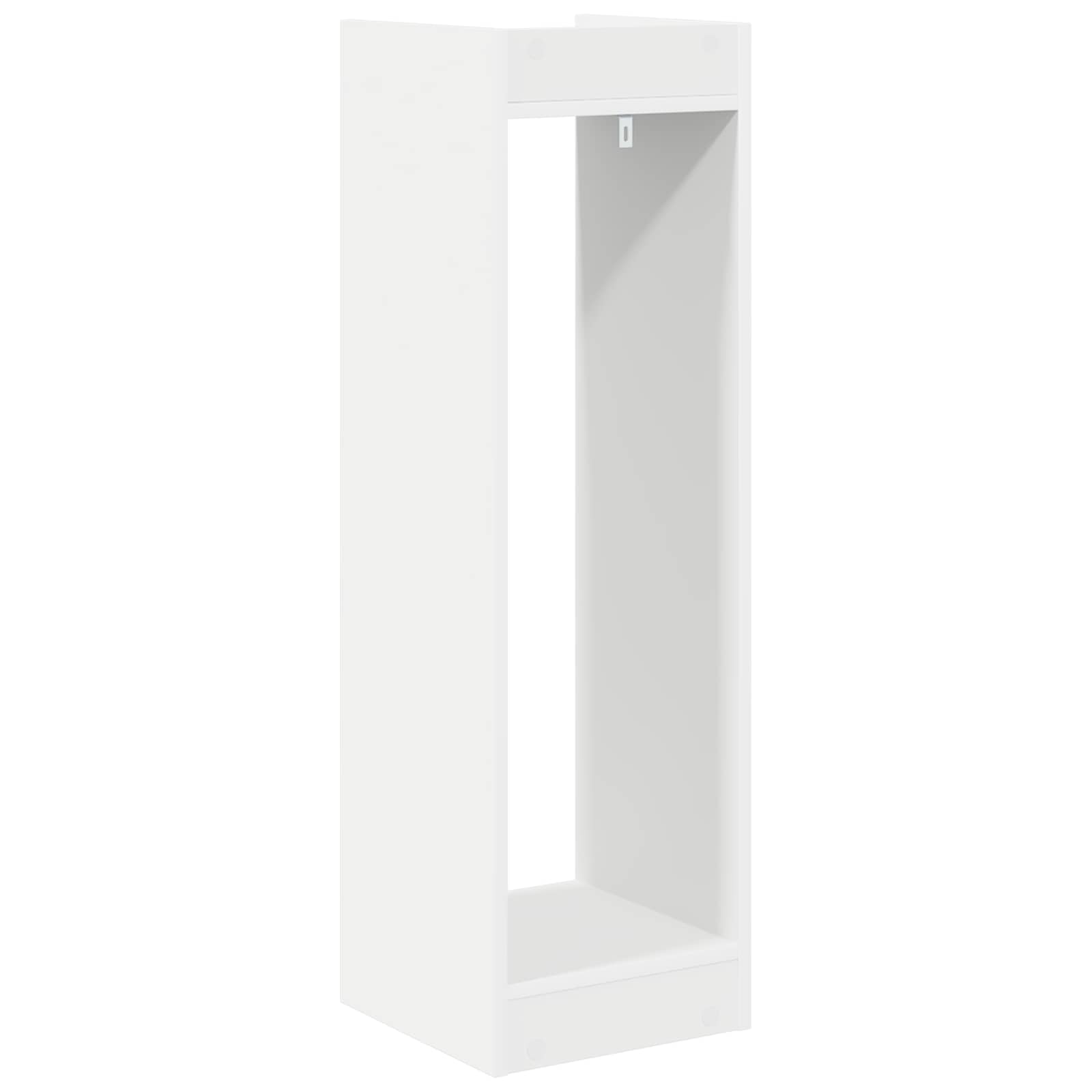 Supporto per piante con lo scaffale Bianco 30 x 30 x 100 cm | homemem39