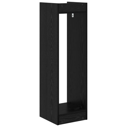Supporto per piante 2 pcs Rovere Nero 30 x 30 x 100 cm | homemem39