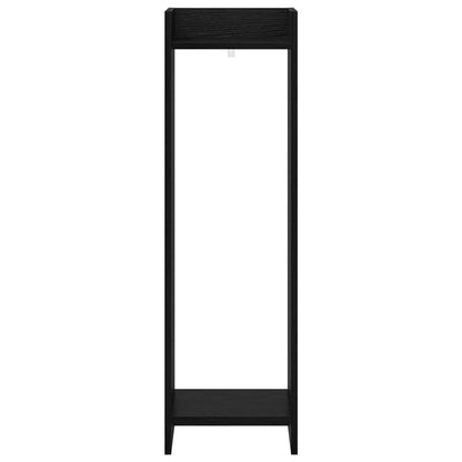 Supporto per piante 2 pcs Rovere Nero 30 x 30 x 100 cm | homemem39